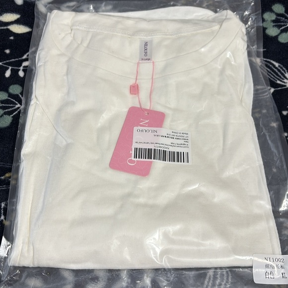 NILOUFO Womens Long Sleeve Shirts Casual Blouses Trendy Twist Knot Tunics Tops - Picture 4 of 4